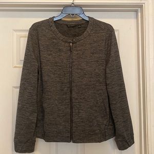 NWOT H by Halston bomber jacket
